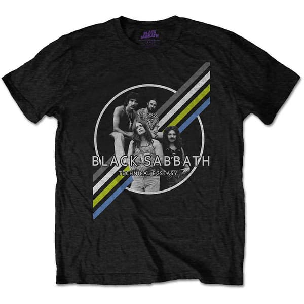 Black Sabbath Unisex T-Shirt: Technical Ecstasy (Large)