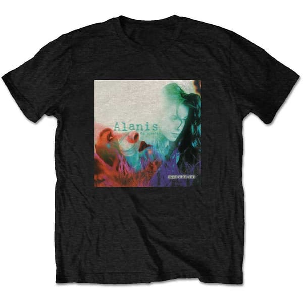 Alanis Morissette Unisex T-Shirt: Jagged Little Pill (Large)