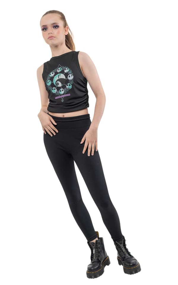 Nightmare Before Christmas Vest Mystic Nights Christmas Girls Womens Black