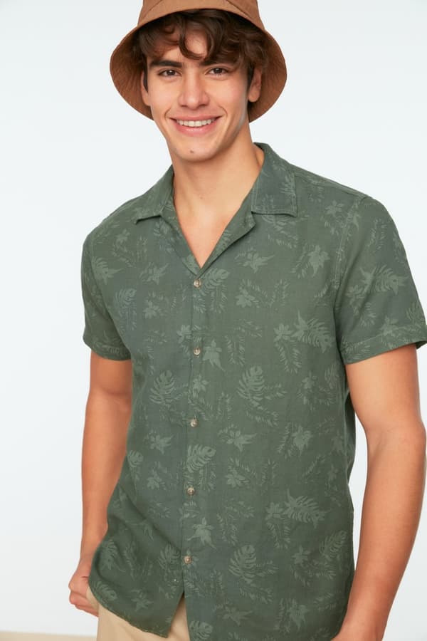 Male Woven Basic Shirt