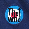 Miniatyrbild 2 av 4: The Who Polo Shirt Target Band Logo Official Mens Navy Blue