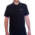 Miniatyrbild 4 av 4: Black Sabbath Polo Shirt Wavy Band Logo Official Unisex Black