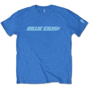Billie Eilish - Blue Racer Logo Uni Blue