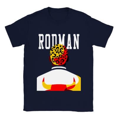 Dennis Rodman Blue T-shirt