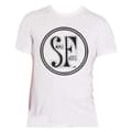Miniatyrbild 4 av 4: Small Faces T Shirt Band Logo Official Mens White