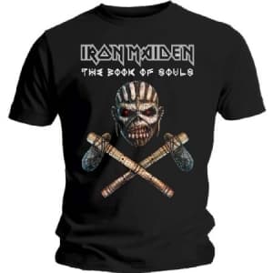 Iron Maiden - Axe Colour Mens Blk TS