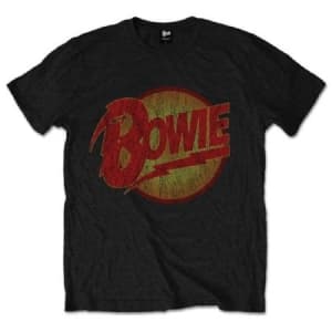 David Bowie - LADIES TEE: DIAMOND DOGS VINTAGE M