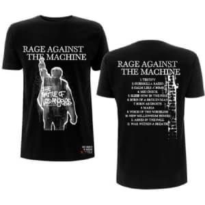 Rage Against The Machine - Bola Album Cover Uni Bl T-Shirt S