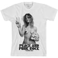Miniatyrbillede 1 af 4: The Flaming Lips - Unisex T-Shirt: Peace & Punk Rock Girl