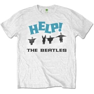 The Beatles - Help! Snow Wht Uni T-Shirt L