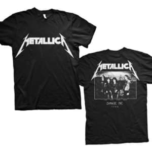 Metallica - Metallica Unisex T-Shirt: Master of Puppets Photo (Back Print) XL
