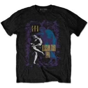 Guns N' Roses - Guns N' Roses Unisex T-Shirt: Illusion Tour '91