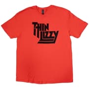 Thin Lizzy - Thin Lizzy Unisex T-Shirt: Logo Red