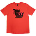 Pikkukuva 2 / 2: Thin Lizzy - Logo Uni Red T-Shirt