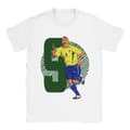 Miniatyrbild 1 av 2: Ronaldo Brasilien Vit T-shirt