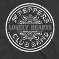 Miniatyrbild 3 av 4: The Beatles T Shirt Sgt Pepper Mono Band Logo Official Womens Skinny Fit Black