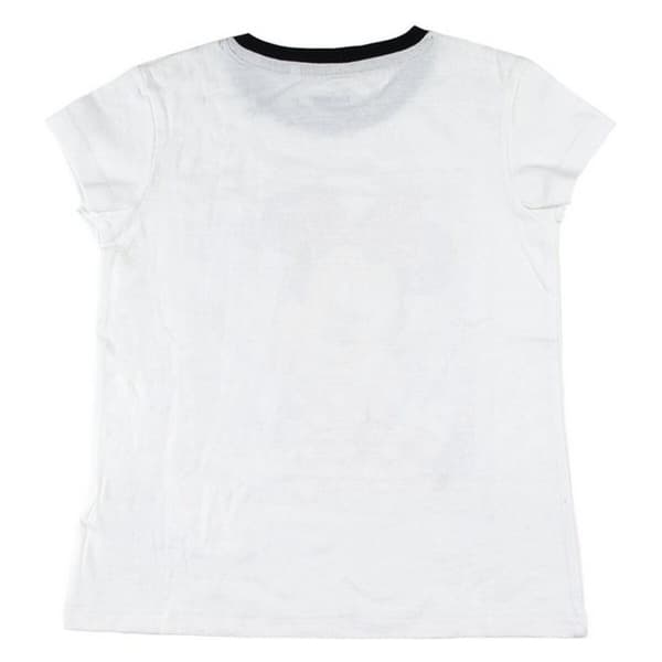 Child's Short Sleeve T-Shirt Minnie Mouse White