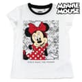 Miniatyrbild 1 av 6: Child's Short Sleeve T-Shirt Minnie Mouse White