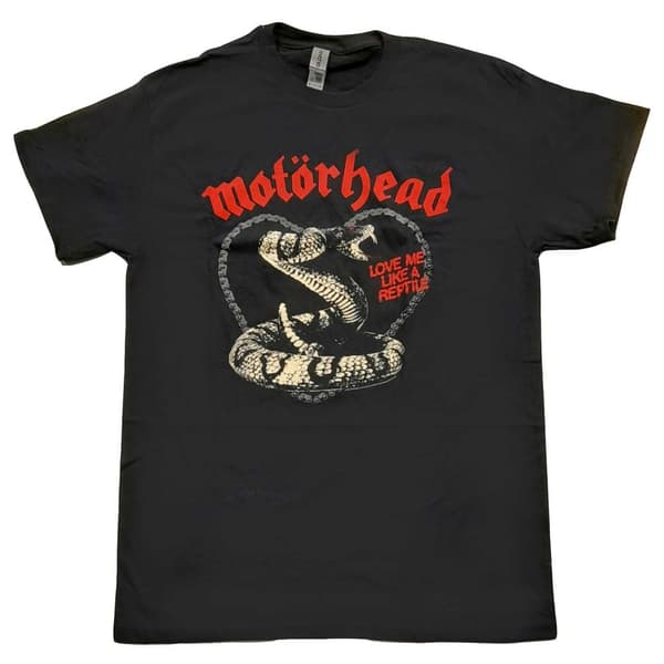 Motorhead Unisex T-Shirt: Love Me Like A Reptile (X-Large)