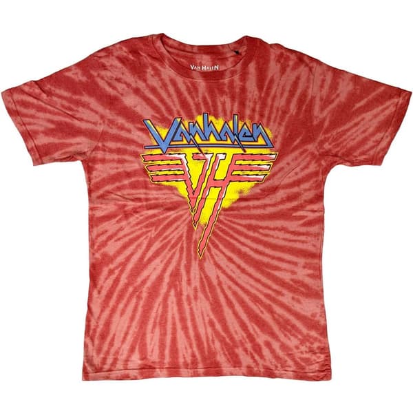 Van Halen Unisex T-Shirt: Jagged Logo (Wash Collection) (X-Large)