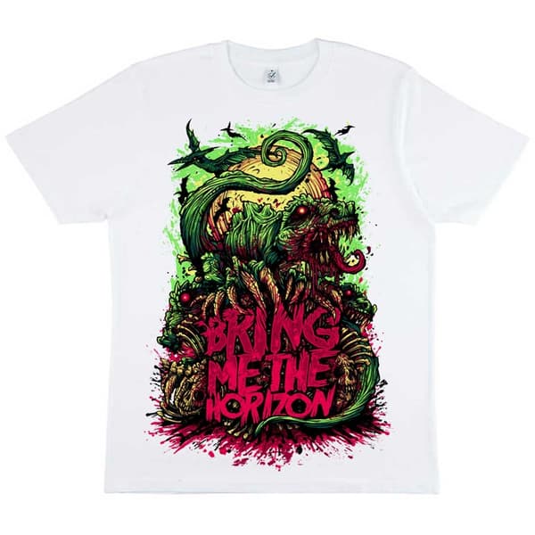 Bring Me The Horizon Unisex T-Shirt: Dinosaur (Small)