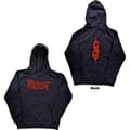 Miniatyrbilde 1 av 2: Slipknot Unisex Pullover Hoodie: Logo (Back Print) (XX-Large)