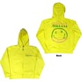 Miniatyrbilde 1 av 2: Nirvana Unisex Zipped Hoodie: Sorbet Ray Smiley (Back Print) (X-Large)