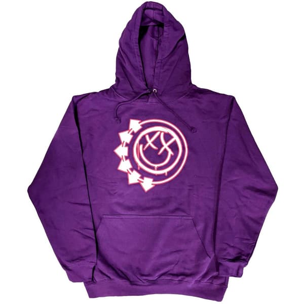 Blink-182 Unisex Pullover Hoodie: Six Arrow Smile (X-Large)
