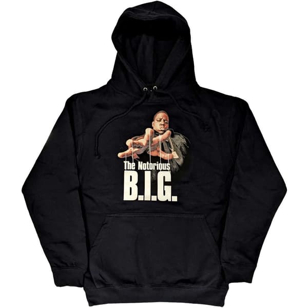 Biggie Smalls Unisex Pullover Hoodie: Reachstrings (Medium)