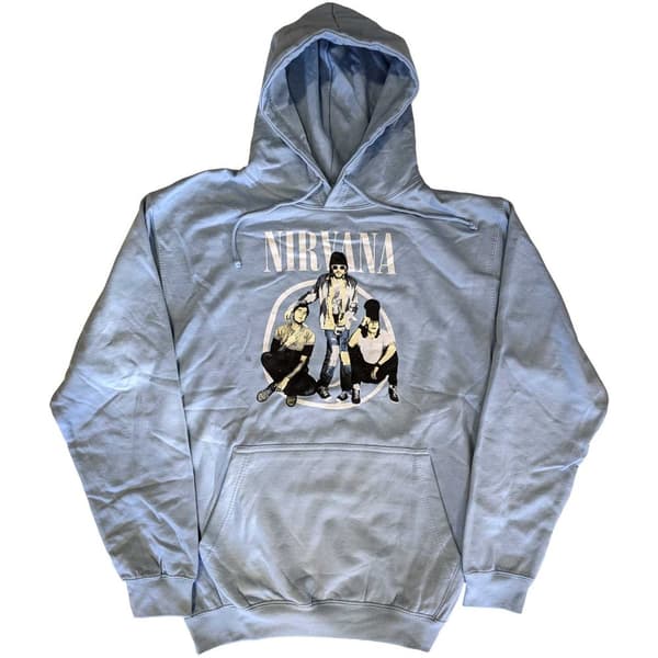 Nirvana Unisex Pullover Hoodie: Trapper Hat Photo (Small)