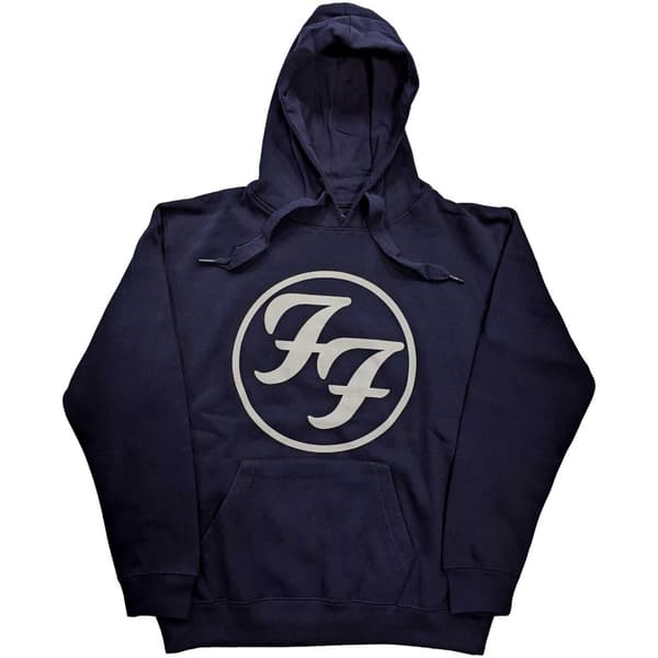 Foo Fighters Unisex Pullover Hoodie: FF Logo (Small)