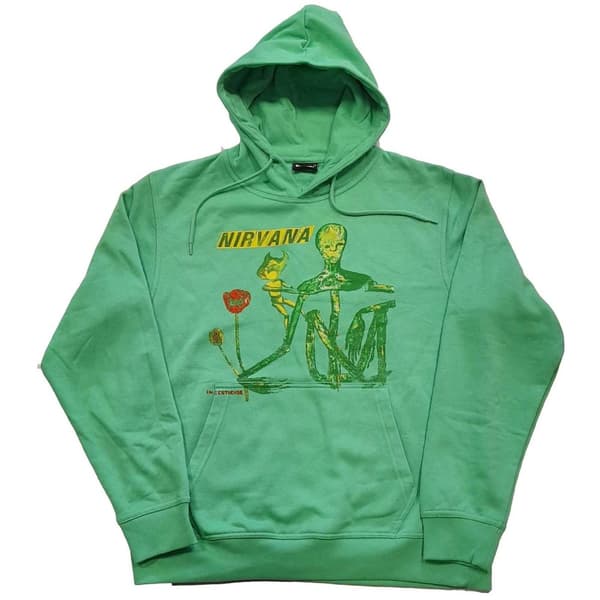 Nirvana Unisex Pullover Hoodie: Incesticide (Medium)