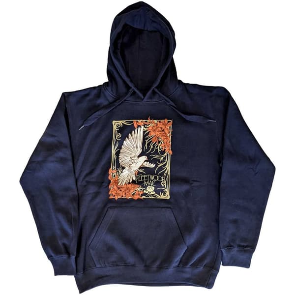 Fleetwood Mac Unisex Pullover Hoodie: Dove (Medium)