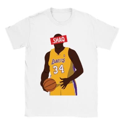 Shaq Basketboll vit T-shirt