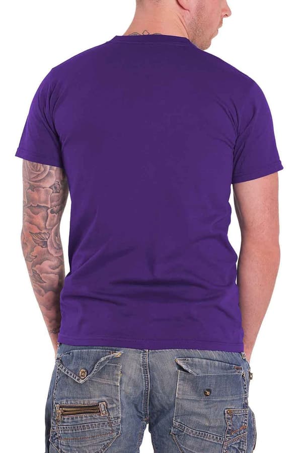 Bring Me The Horizon T Shirt Zombie Hands Band Logo Official Mens Purple