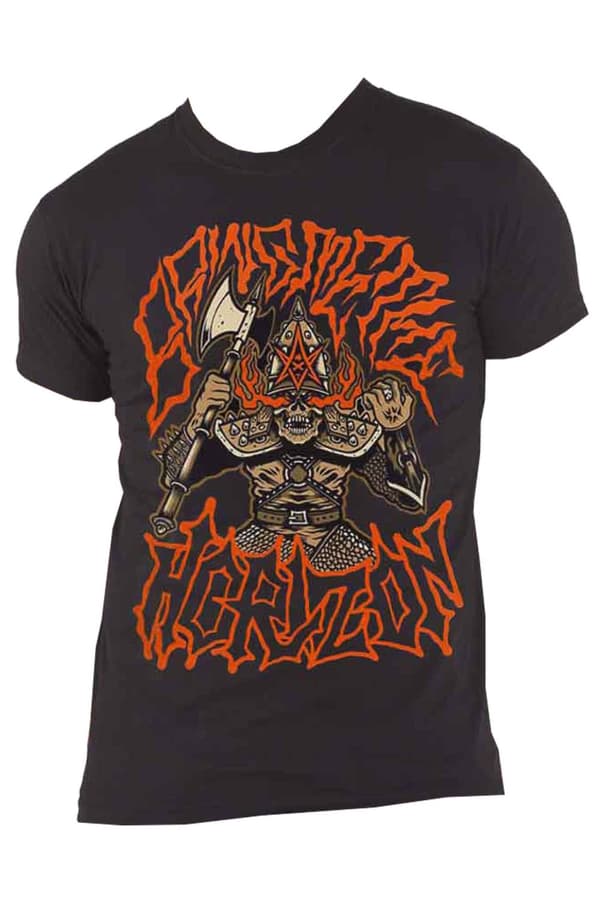 Bring Me The Horizon T Shirt Warrior Band Logo Official Mens Black