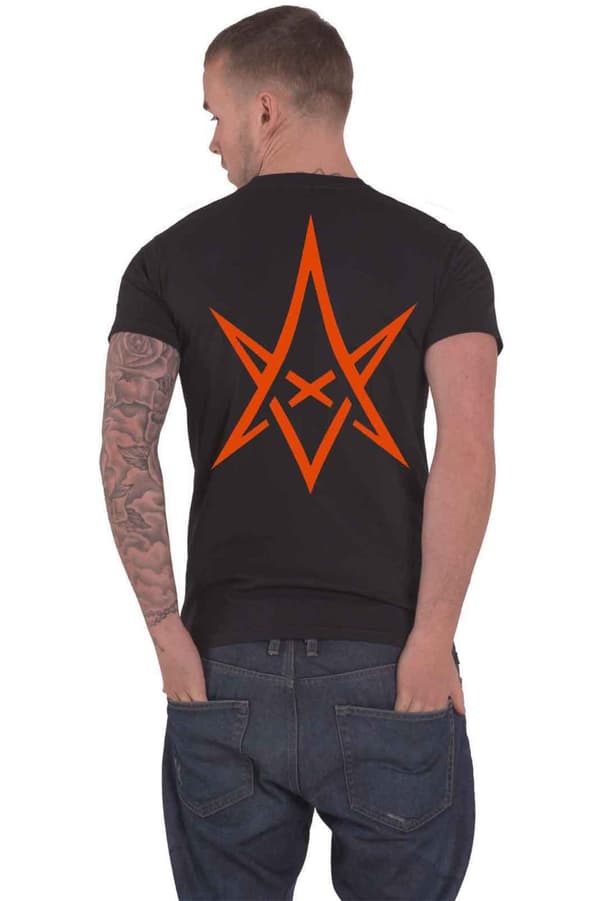 Bring Me The Horizon T Shirt Warrior Band Logo Official Mens Black