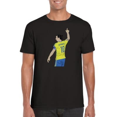 Zlatan Sverige Fotboll T-shirt