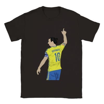 Zlatan Sverige Fotboll T-shirt