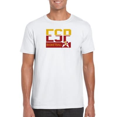 Spanien Basketboll T-shirt