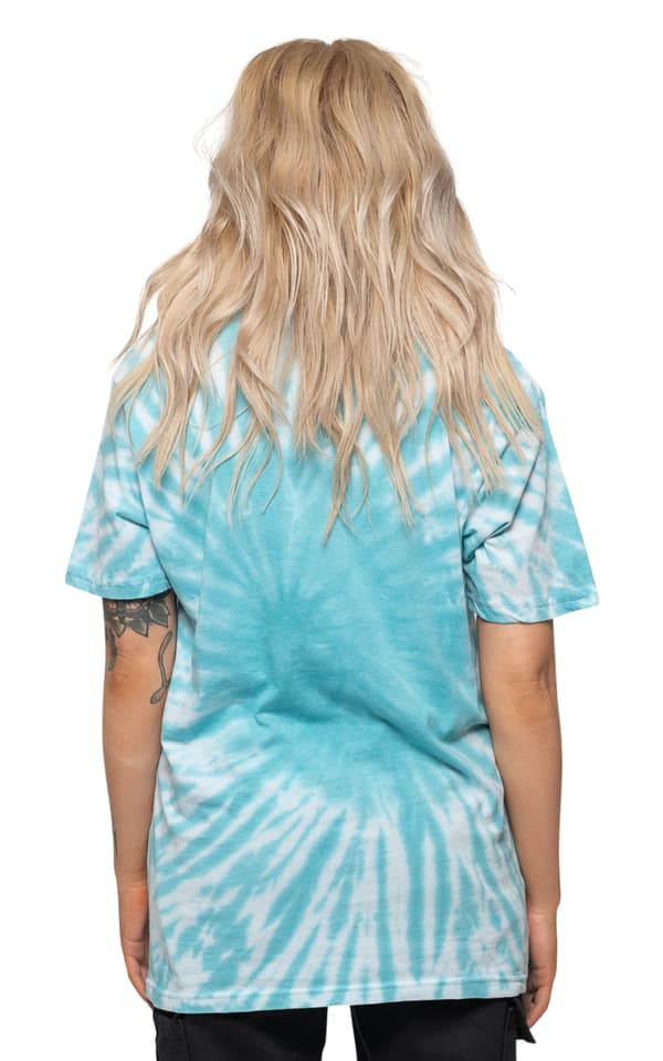 The Doors T Shirt Waiting For The Sun Official Unisex Light Blue Dye Wash