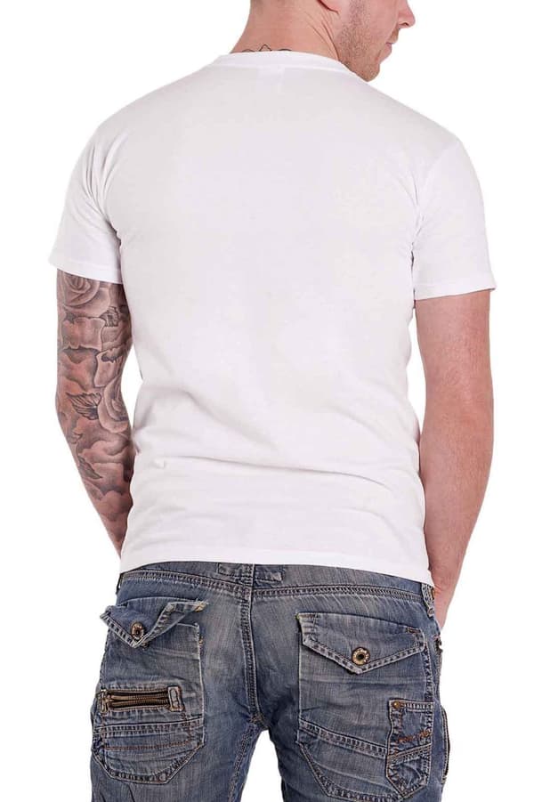 Meat Loaf T Shirt Bat Out Of Hell Official Unisex White