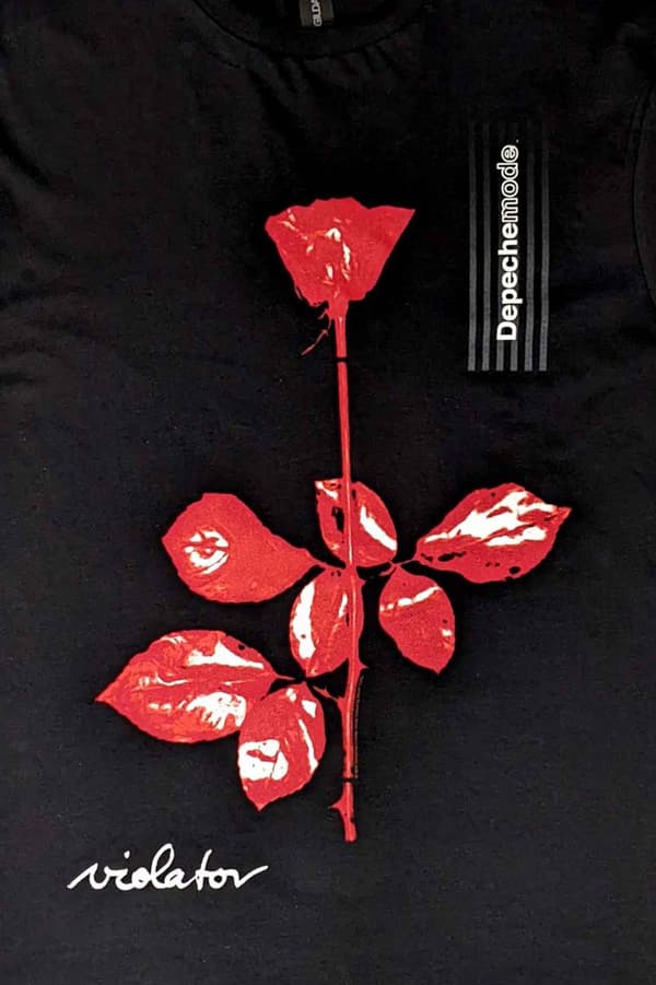 Depeche Mode T Shirt Violator Band Logo Official Unisex Black