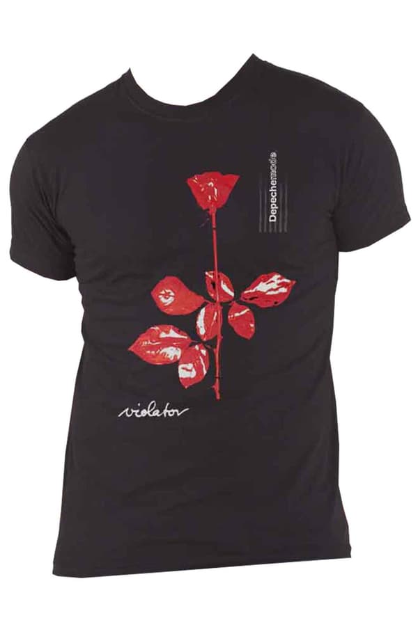 Depeche Mode T Shirt Violator Band Logo Official Unisex Black
