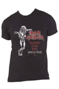 Miniatyrbild 3 av 4: Iron Maiden T Shirt Beast Over Hammersmith World Tour 82 Official Unisex Black