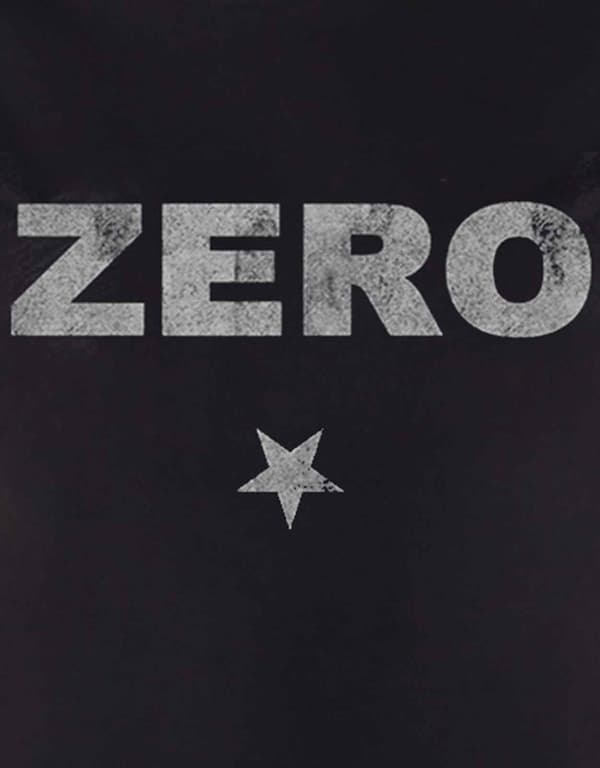 The Smashing Pumpkins T Shirt Zero Distressed Official Womens Skinny Fit Black