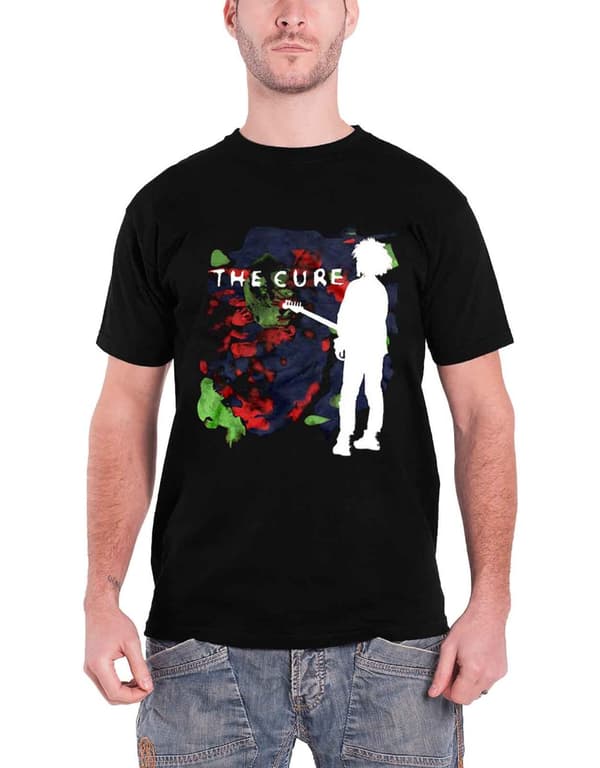 The Cure T Shirt Boys Dont Cry Classic Band Logo Official Mens Black