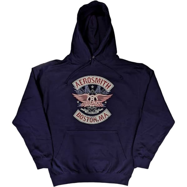 Aerosmith Unisex Pullover Hoodie: Boston Pride (X-Large)