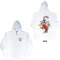 Miniatyrbilde 1 av 2: Blink-182 Unisex Zipped Hoodie: Roger Rabbit (Back Print) (Large)