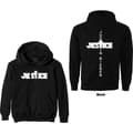 Pikkukuva 1 / 2: Justin Bieber Unisex Pullover Hoodie: Justice (Back Print) (Medium)